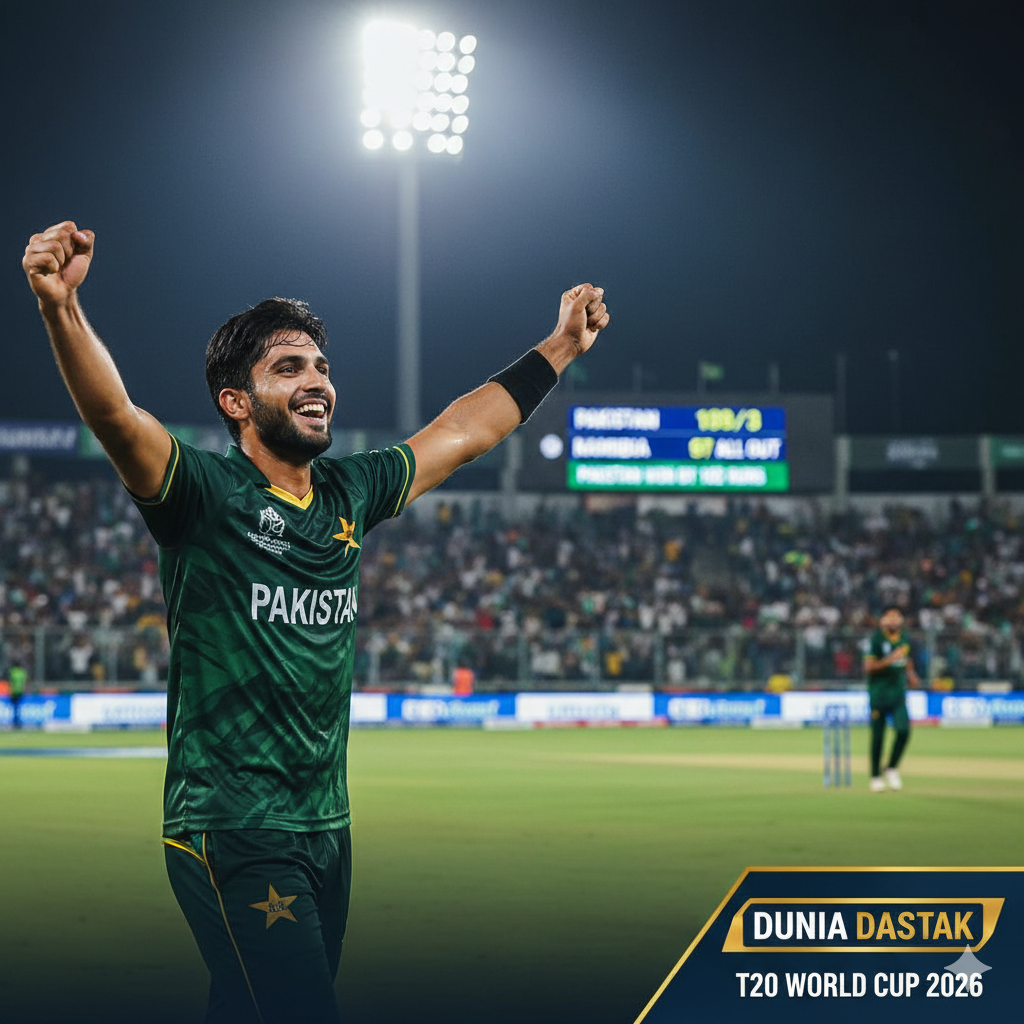 साहिबजादा फरहान का शतक और पाकिस्तान की जीत का जश्न टी20 वर्ल्ड कप 2026